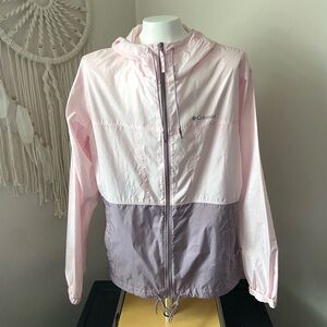 Columbia Women’s Full Zip Windbreaker Size Medium